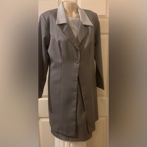 Vintage 2 Tone Jacket & Dress Set